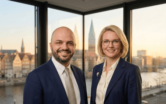 Die Geschäftsführung von Wohnwert Hanse